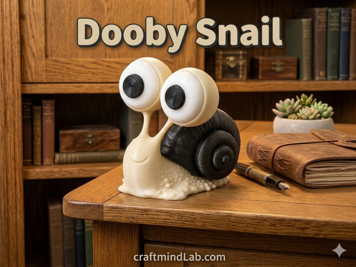 Dooby Snail Figure